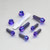 Titanium Subframe Mount Bolt Kit Purple Haze