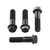 Titanium Subframe Bolt Kit Flanged Hex Head Bolt Black
