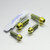 Titanium Top & Bottom Clamp Yoke Pinch Kit Gold