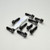 Titanium Top & Bottom Clamp Yoke Pinch Kit DualDrive Black