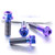 Titanium Top & Bottom Clamp Yoke Pinch Kit DualDrive Purple Haze