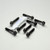 Titanium Top & Bottom Clamp Yoke Pinch Kit DualDrive Black