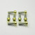 Titanium Top & Bottom Clamp Yoke Pinch Kit Gold