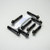 Titanium Top & Bottom Clamp Yoke Pinch Kit Black