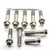 Titanium Top & Bottom Clamp Yoke Pinch Kit