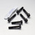 Titanium Top & Bottom Clamp Yoke Pinch Kit Black
