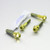 Titanium Top & Bottom Clamp Yoke Pinch Kit DualDrive Gold