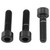 Stainless Steel Fuel Cap Kit Yamaha Black