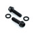 Titanium Crank Arm Pinch Bolts M5x(0.80mm)x20mm Socket Cap w/Washers - Pack x2 Black