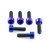 Titanium Stem Bolt Kit M5x(0.80mm)x16mm Parallel Socket Cap Purple Haze