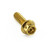 Stainless Steel Reservoir Mount Bolt Rear Brake Gold