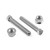 Stainless Steel Axle Adjuster Set M8x50mm 2xBolts 2xNuts