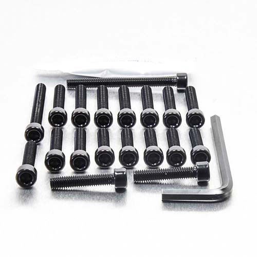 Aluminium Engine Kit Honda NSR125R Black
