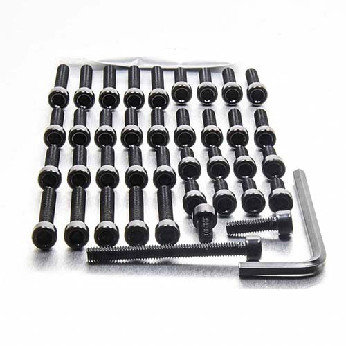 Aluminium Engine Kit Yamaha TDM850 Black