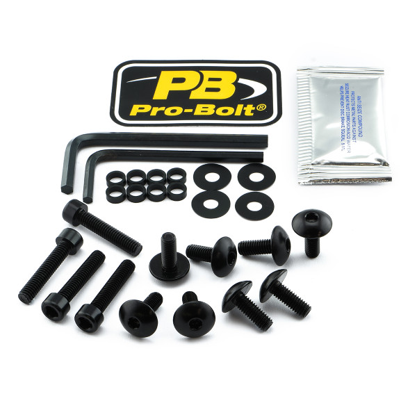 Aluminium Fairing Kit Yamaha MT03 660cc Black