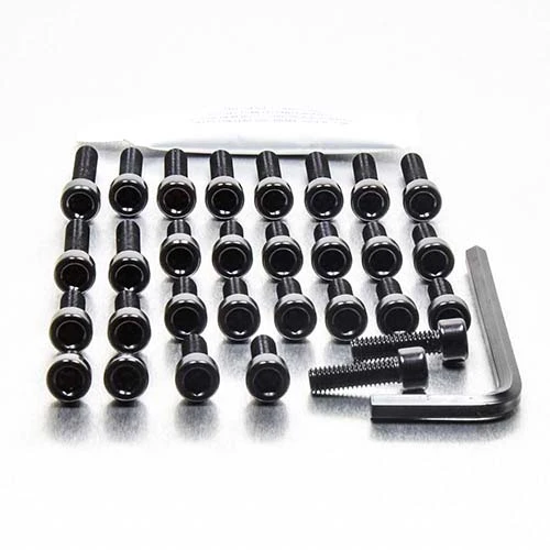 Aluminium Engine Kit Honda CBR400RR- NC29 Gull Arm Black