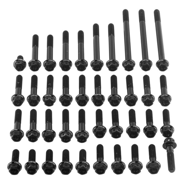Aluminium Engine Kit Kawasaki Ninja ZX-6R Race Spec Etched Black