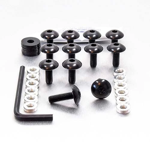 Aluminium Body Panel Kit Suzuki RMZ 450 Black