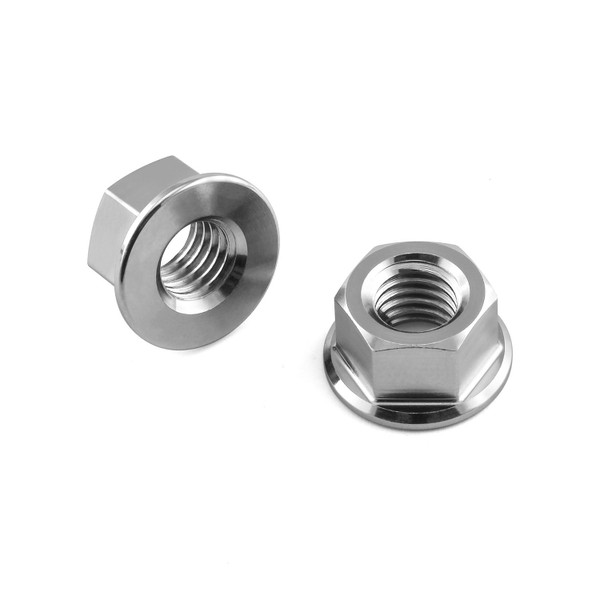 Titanium Chain Adjuster Nut Kit M8
