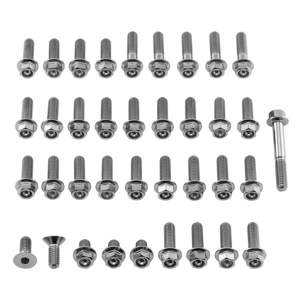Stainless Steel Engine Kit Ducati Streetfighter V4S Flanged Hex Head Bolt