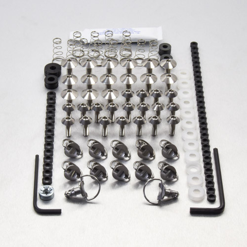 Stainless Steel Fairing Kit Aprilia RSV Mille R Quick Release