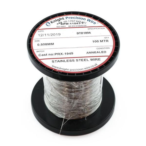Stainless Steel Lockwire 0.51mm Diam - Goodridge Roll