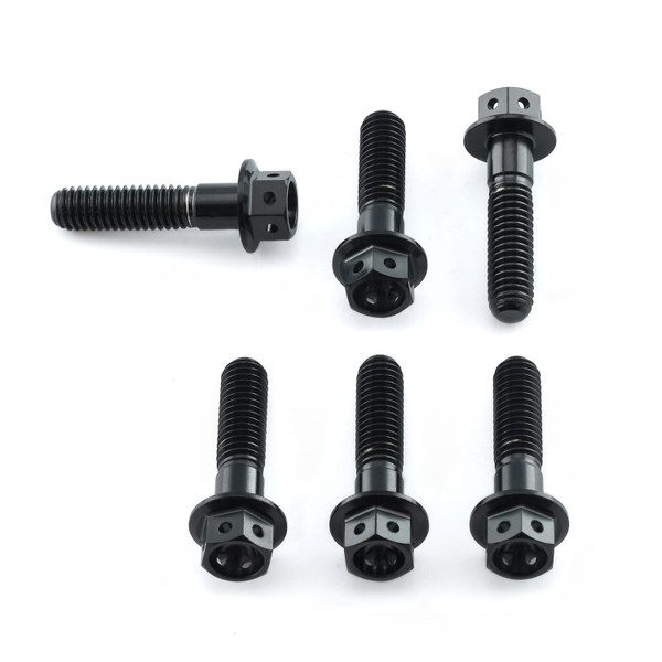 Stainless Steel Disc Bolt Race Spec Front Pack x6