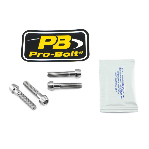 Stainless Steel Front Axle Pinch Bolt Set