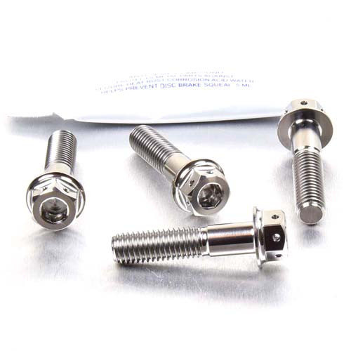 Titanium Clip-On / Handle Bar Mount Bolt Kit DualDrive