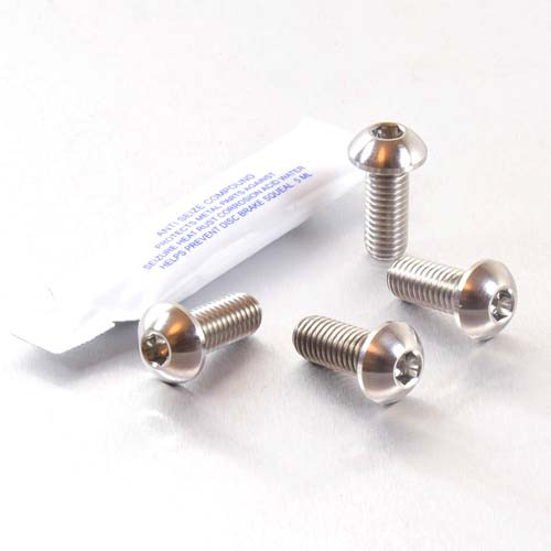 Titanium Pillion Footrest Hanger Bolt Kit