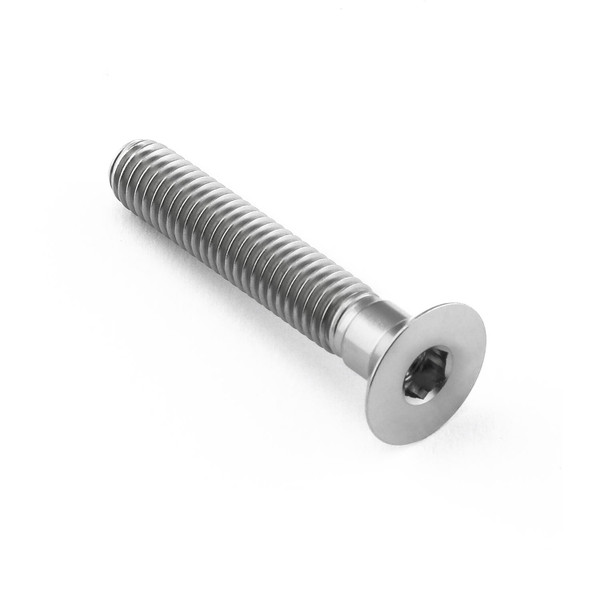 Titanium Top Cap Bolt Kit M6x(1.00mm)x35mm Countersunk