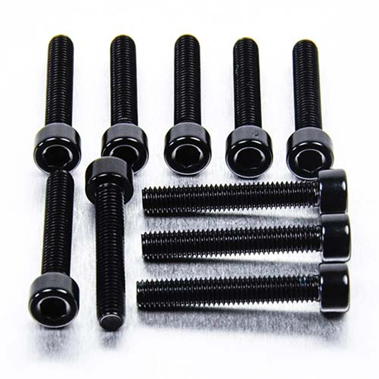 Aluminium Allen Bolt M5x(0.80mm)x30mm Pack x10 Black