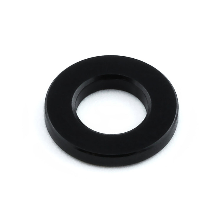 Aluminium Washer M6 12mm O/D Black