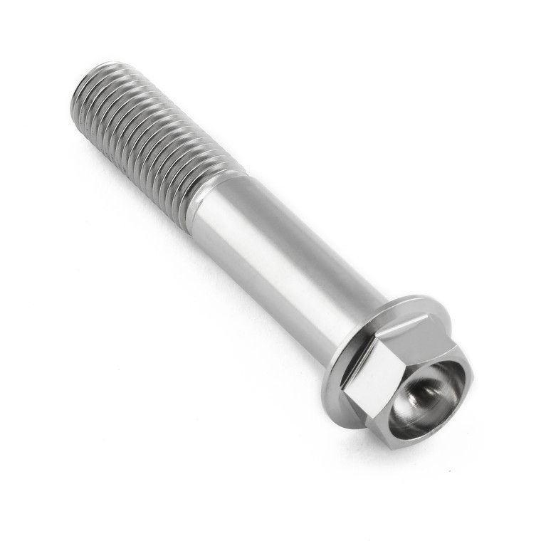 Titanium Flanged Hex Head Bolt M10x(1.25mm)x55mm