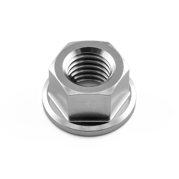 Titanium Flanged Nut M12x(1.75mm)