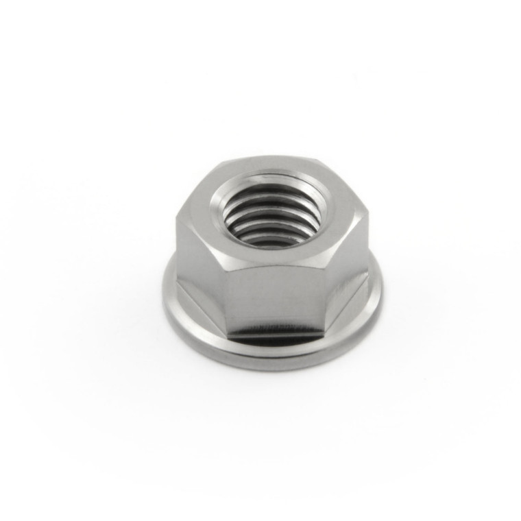Titanium Flanged Nut M8x(1.25mm)