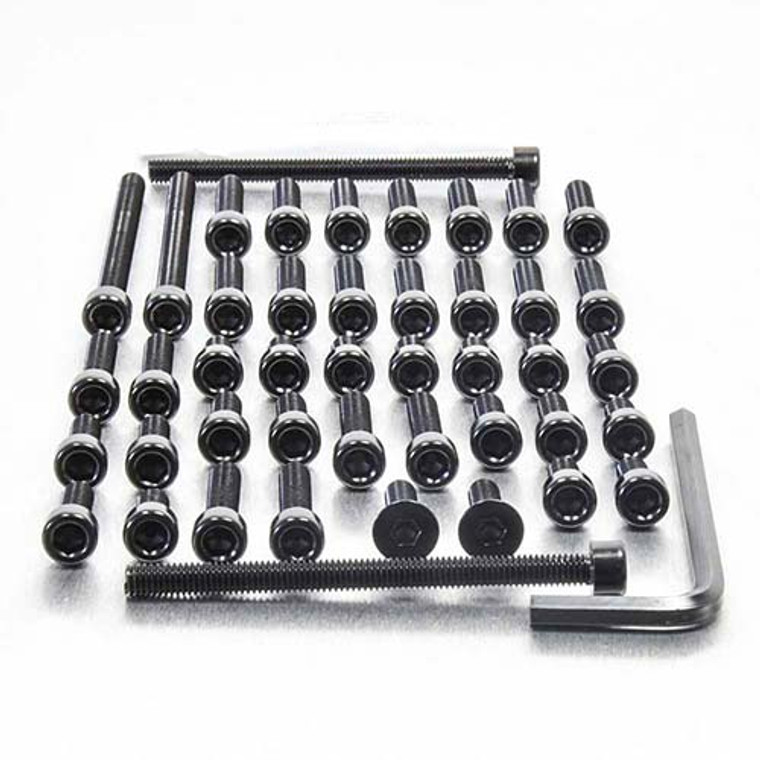 Aluminium Engine Kit Ducati 848 Black