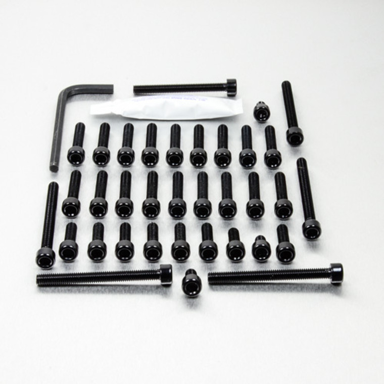 Aluminium Engine Kit Honda MSX125 Grom Black