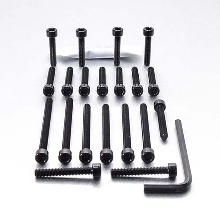 Aluminium Engine Kit Kawasaki ZR-7 (ZR750) Black