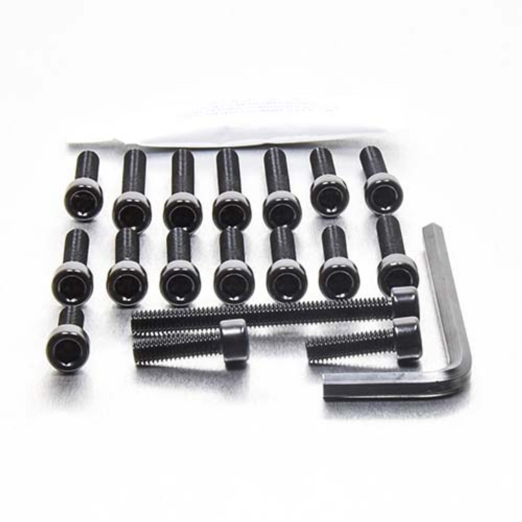 Aluminium Engine Kit Aprilia RS250 Black