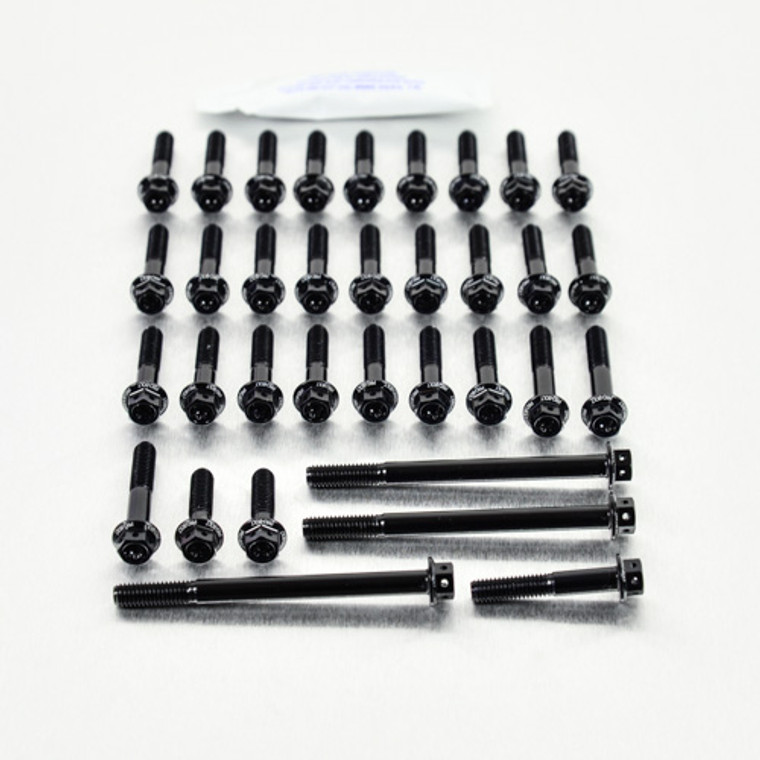 Aluminium Engine Kit Honda CBF1000 ABS Race Spec Etched 06-09 Black