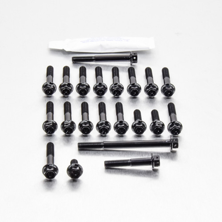 Aluminium Engine Kit Kawasaki Ninja 250R Race Spec Etched Black