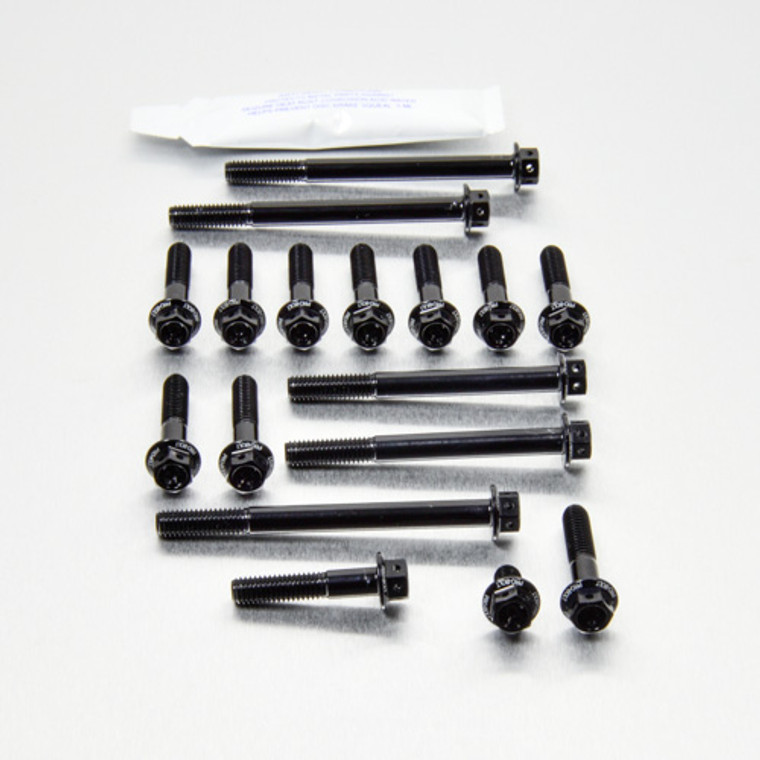 Aluminium Engine Kit Honda CRF450 Race Spec Etched Black