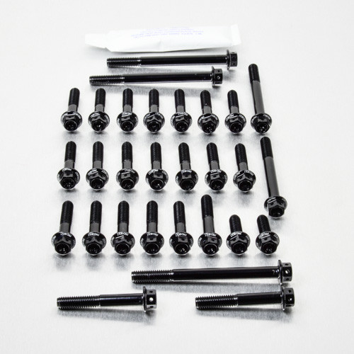 Aluminium Engine Kit Suzuki GSXR600 WV-Y Race Spec Etched Black