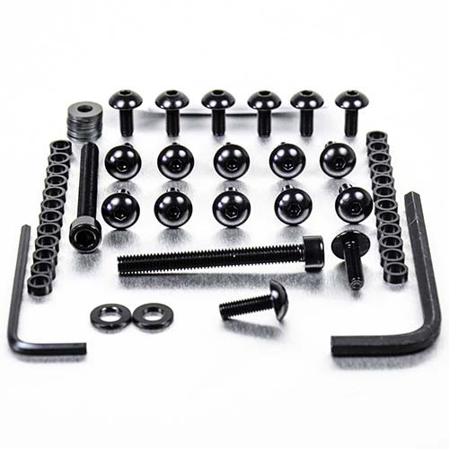 Aluminium Fairing Kit KTM 1290 Superduke Black