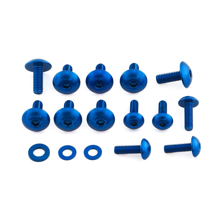 Aluminium Fairing Kit Yamaha DT125R Blue