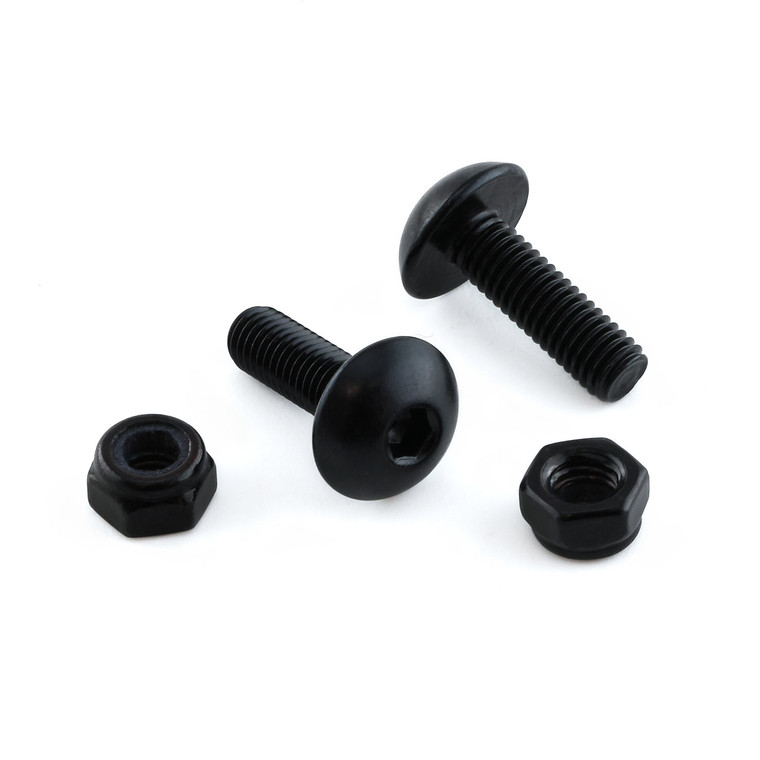 Aluminium Number Plate Kit Black