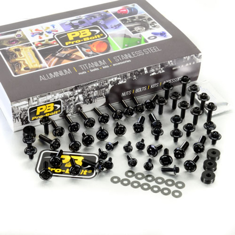 Aluminium Workshop Kit Bodywork Race Spec 50 Piece Black