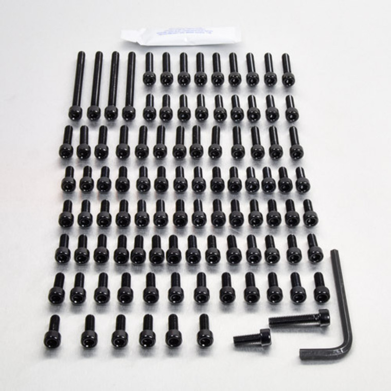Aluminium Engine Kit Ducati 851 Desmo Black