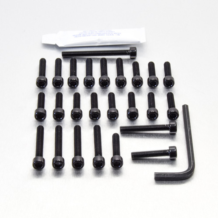 Aluminium Engine Kit Kawasaki EN500 Black